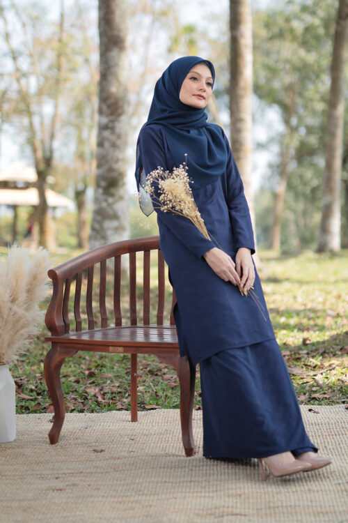 kurung-NAVYBLUE