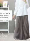 PLEATED SKIRT SIZE