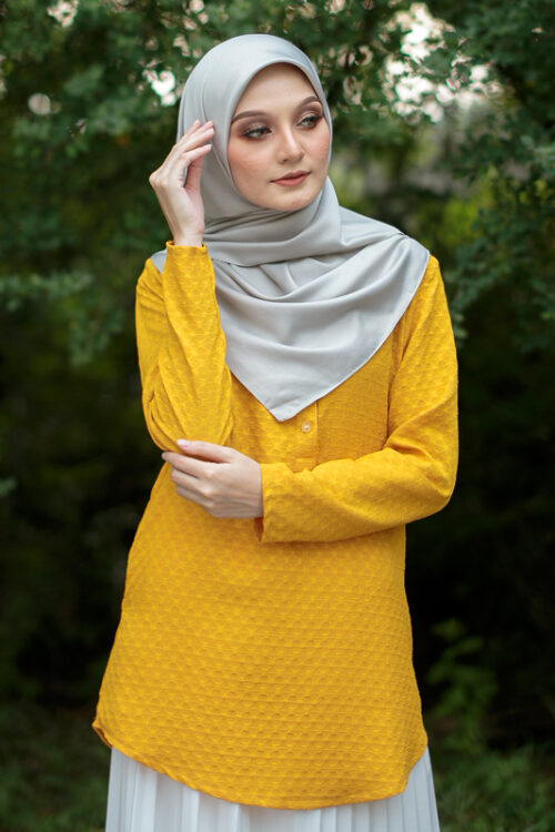 BLOUSE ALICE – AMBER GOLD